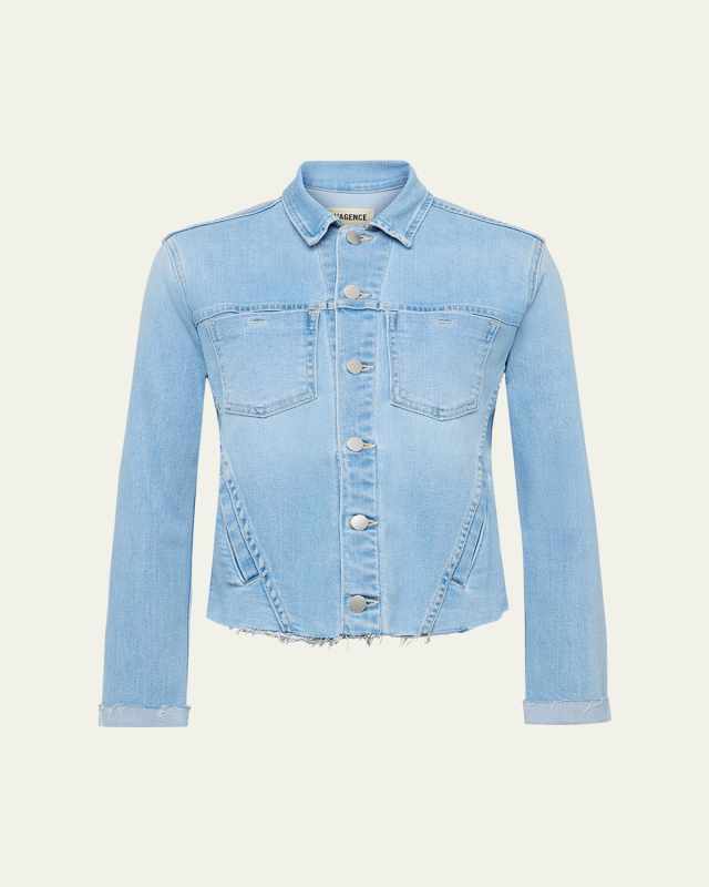 Janelle Cut-Off Denim Jacket